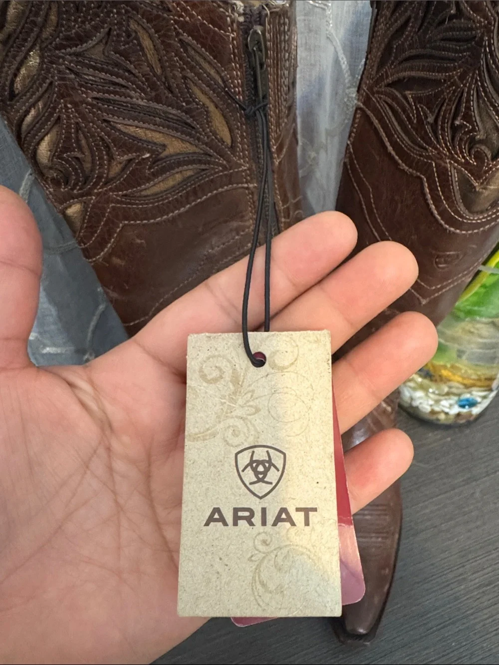 Ariat western stacked